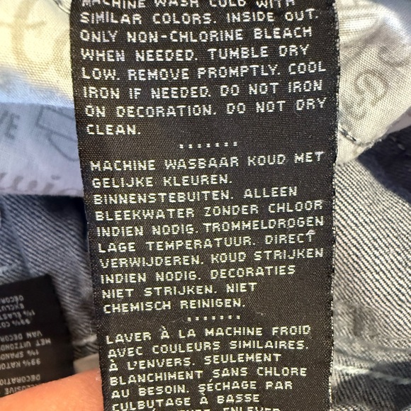 Harley-Davidson Women’s Size 4 x 30” Light Blue Flare Jeans - Picture 12 of 14